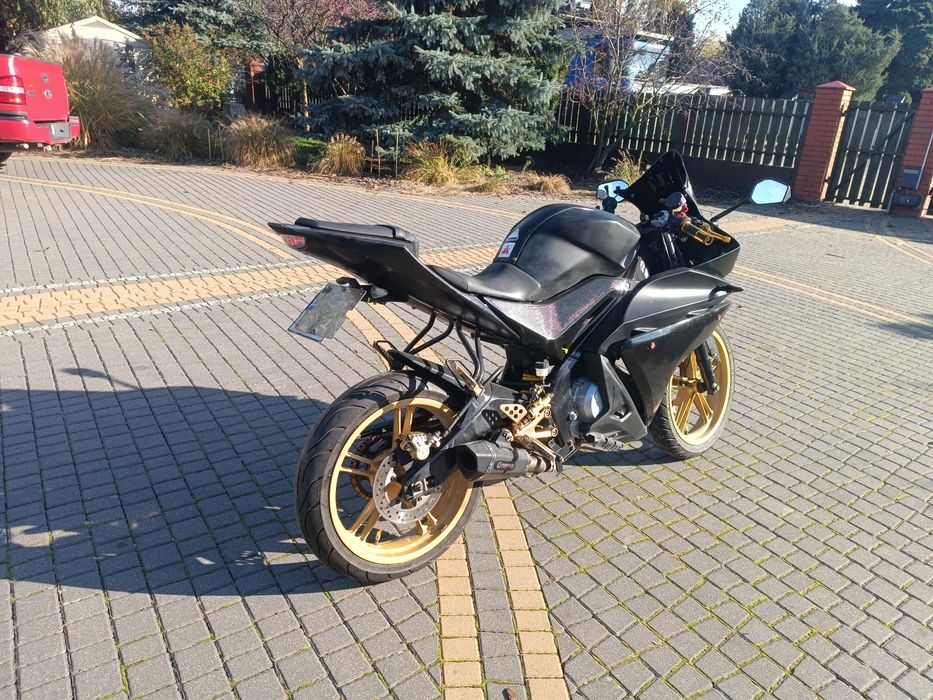 Yamaha yzf 125 zamiana zamienię motocykl quad cross bus  prl auto