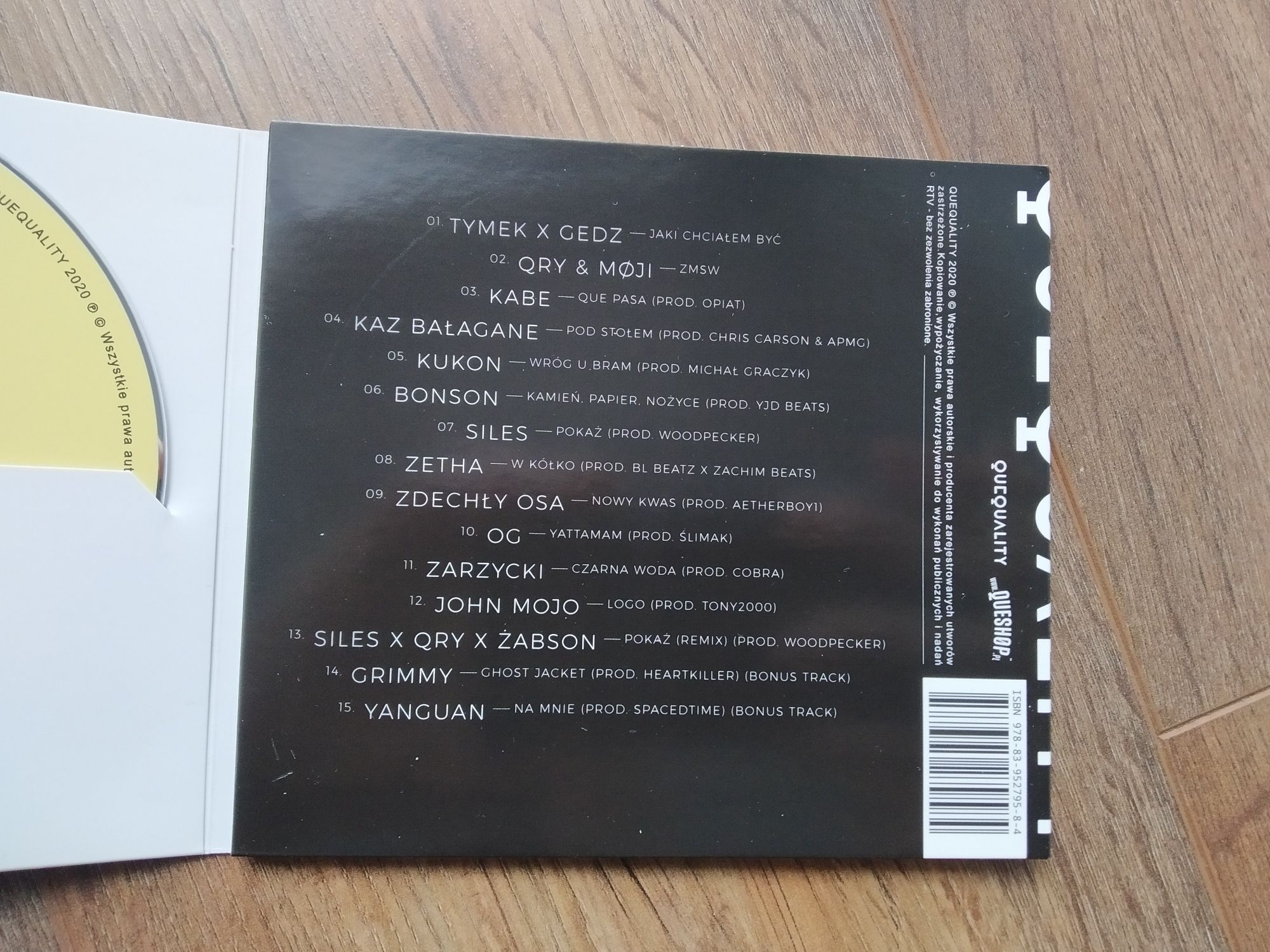 Quequality "Untitledo1" CD