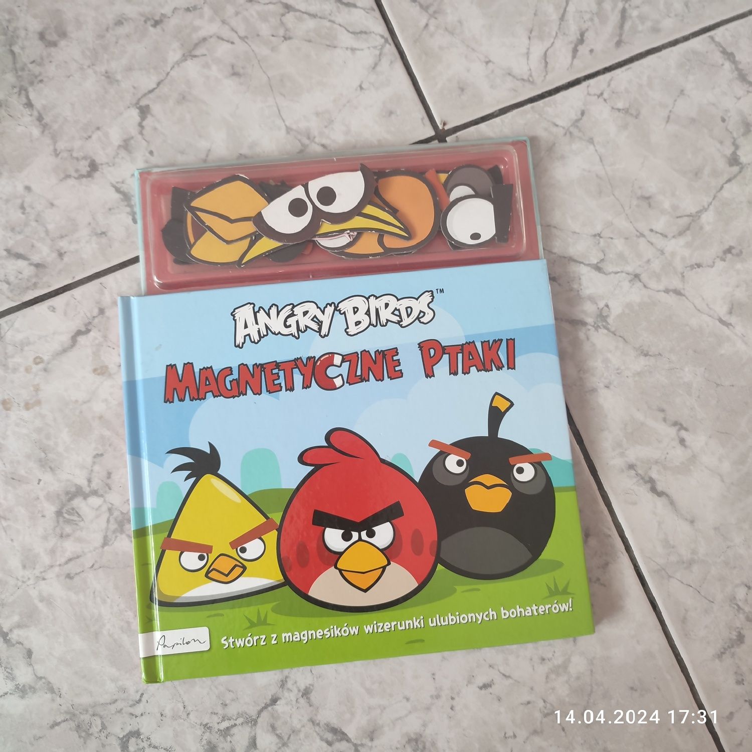 Książka "Magnetyczne ptaki Angry Birds" - oprawa twarda