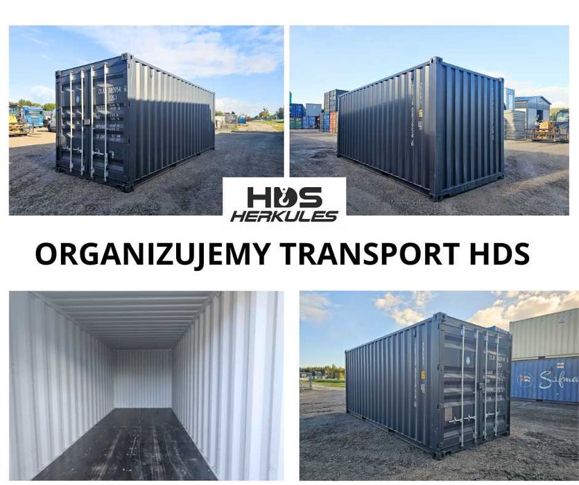 Kontener morski, oceaniczny, magazynowy 20DC/6M, ONE WAY r. 2025 NOWY