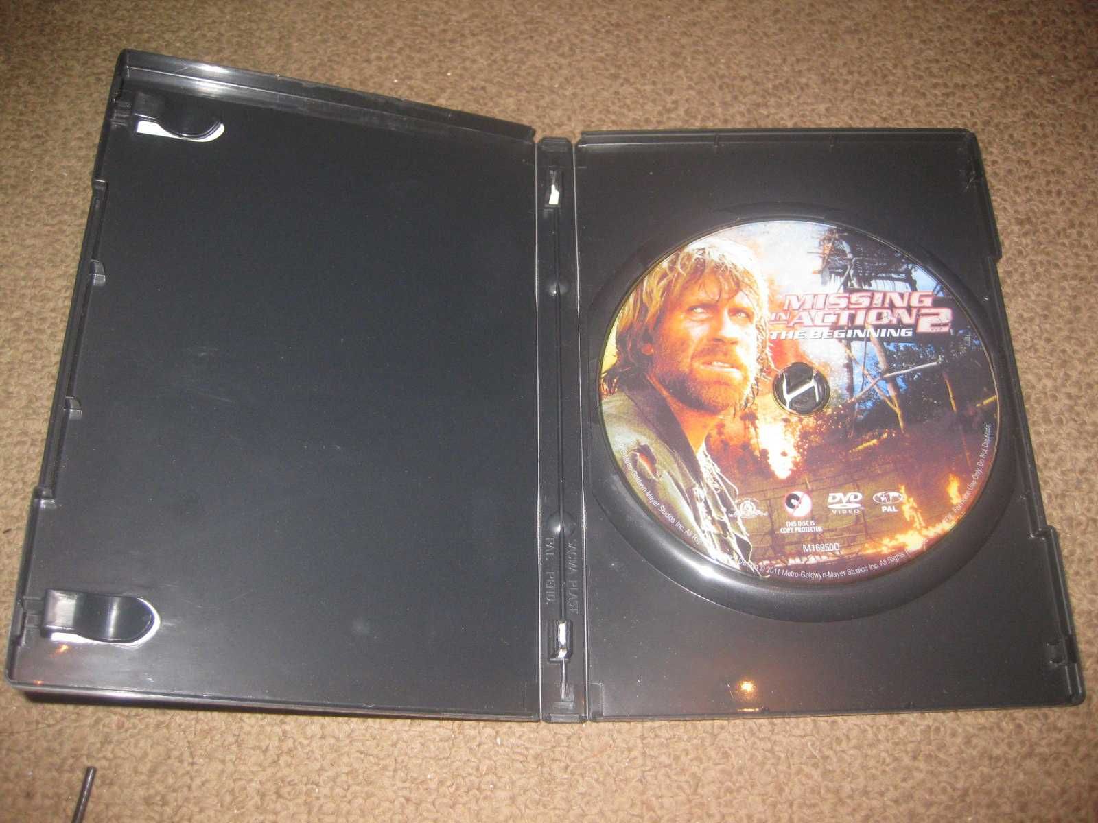 DVD "Desaparecido em Combate 2" com Chuck Norris