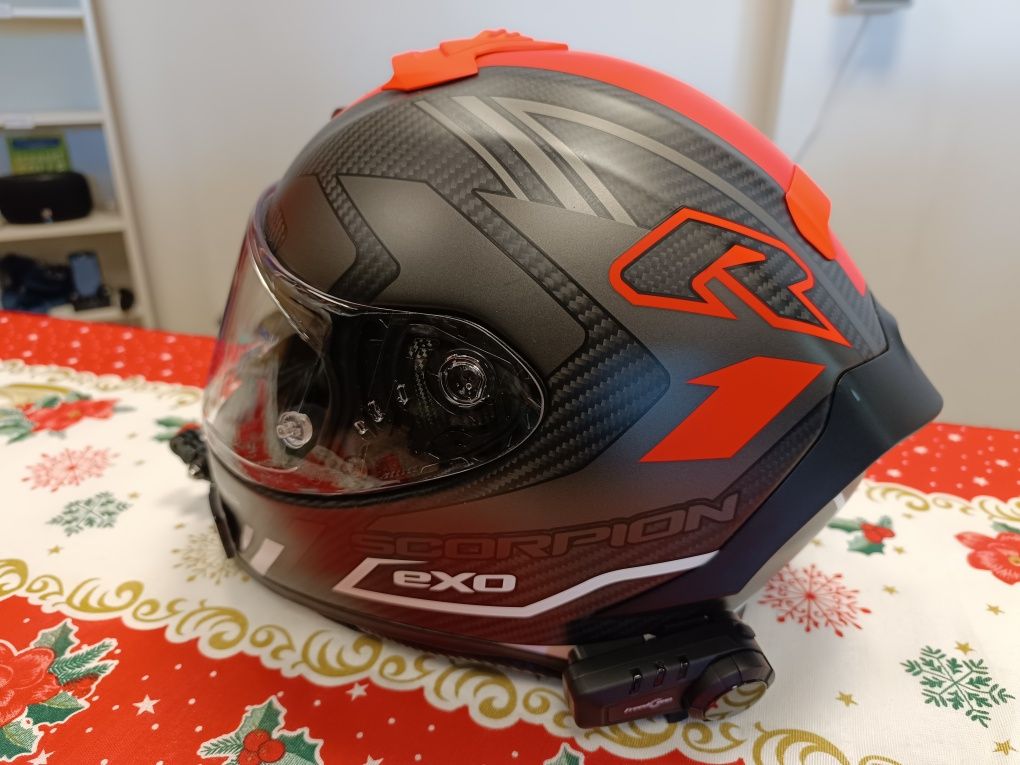 Capacete Scorpion EXO-R1 EVO Carbono AIR Supra Matt