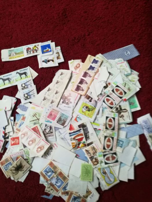 Lote de selos africanos Moçambique