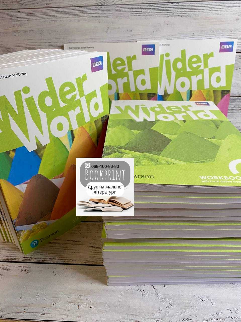 Wider World Starter, 1, 2, 3, 4 КНИГА+ЗОШИТ