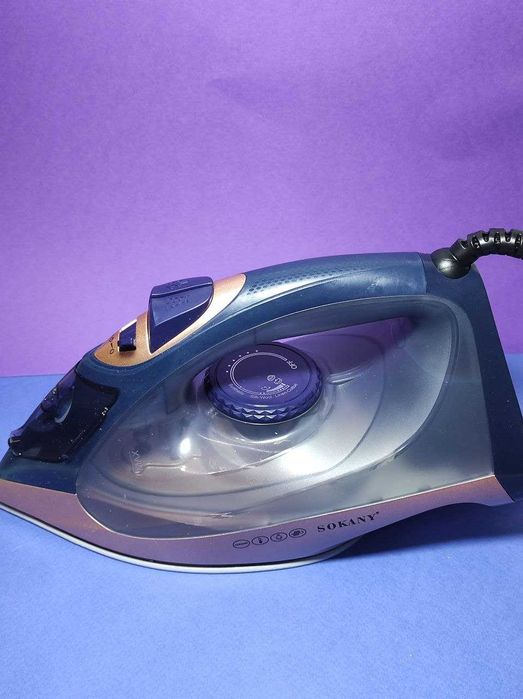 Потужна парова праска Sokany SK-11001 2200W. Керамічна підошва