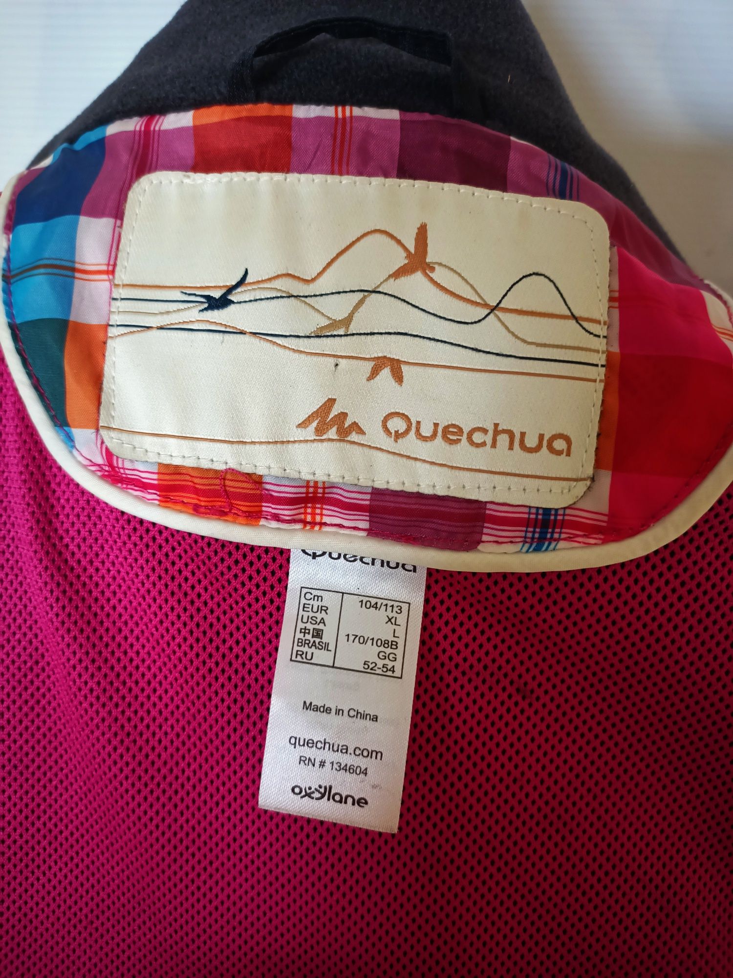 Quechua kurtka trekkingowa damska r.XL