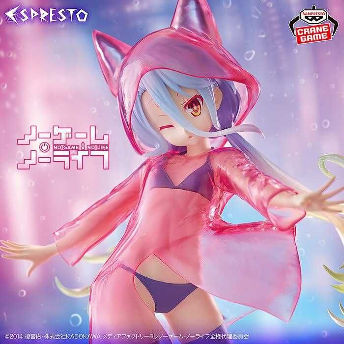 Фігурка по аніме Без гри нема життя Широ Шіро -Glittery Raincoat-
