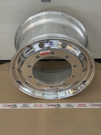 Felga ALCOA aluminiowa 11.75 22.5 ET135 ALU Nowa 11 22 Przód TIR