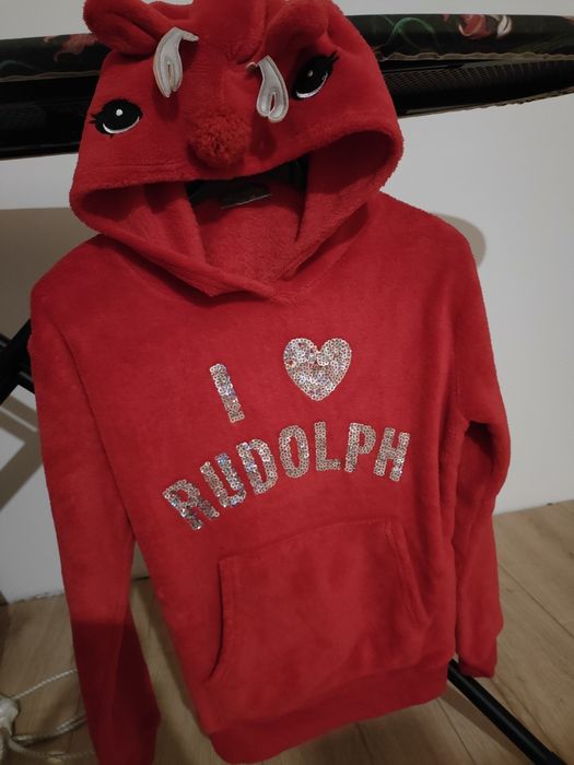 Bluza z kapturem 134/140