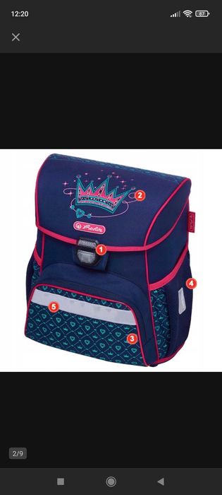 Tornister szkolny Herlitz+gratisy