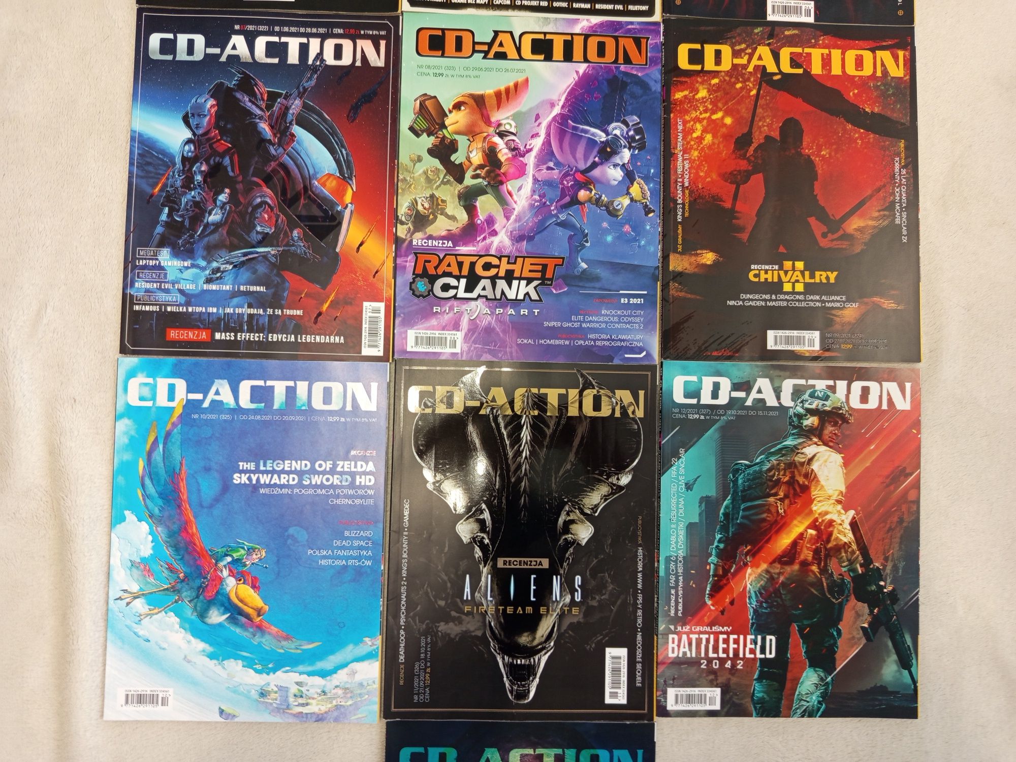 Czasopisma Cd-action kompletny rocznik 2021