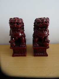 Lwy chińskie, figurki Feng Shui, Indie, Nepal