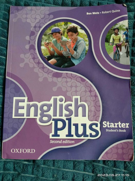 Книжка та зошит з англійської для 5класу English Plus