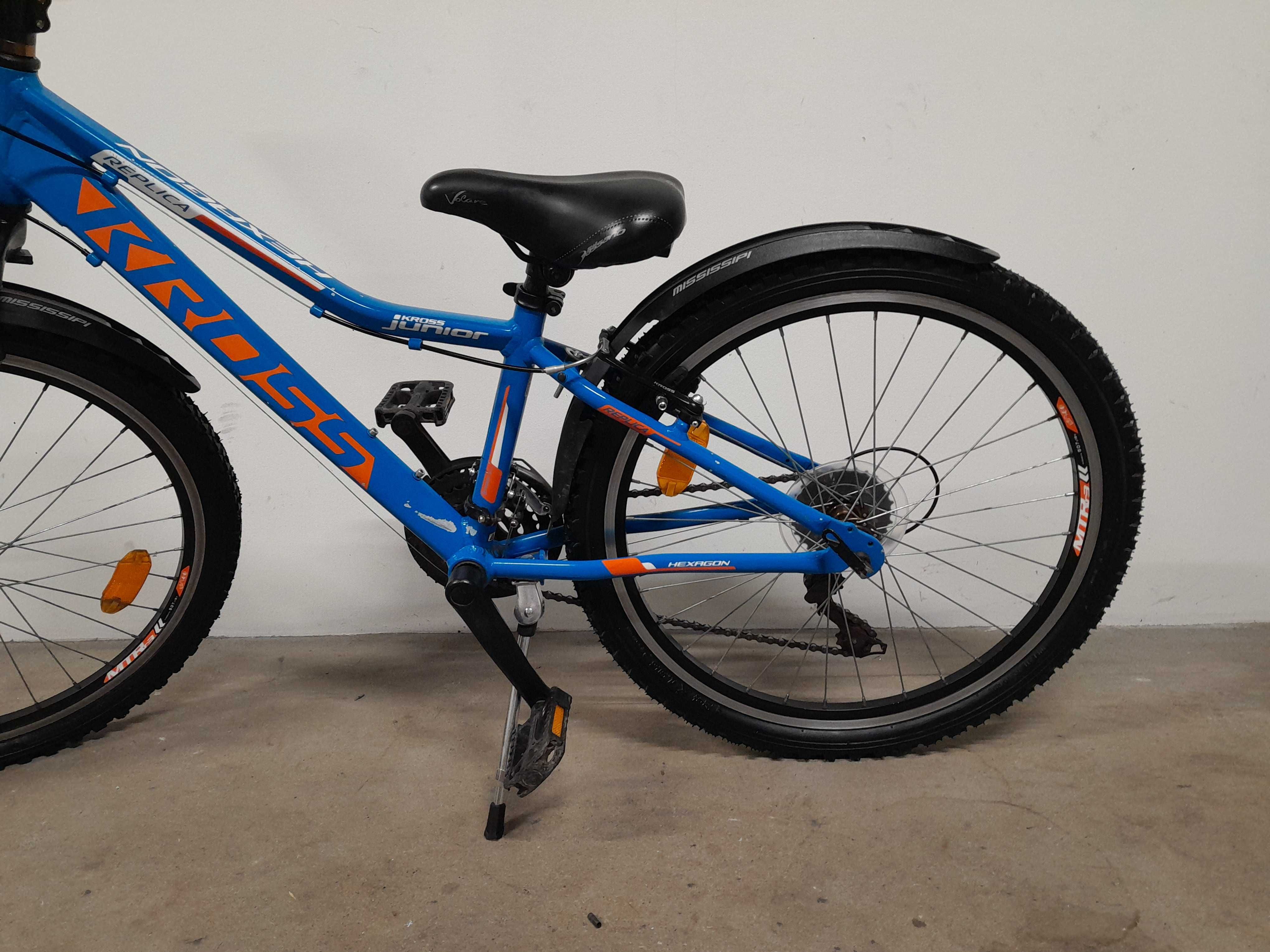 Bdb. Stan. Rower, rowerek Kross Hexagon 24 cale. Aluminiowa rama.