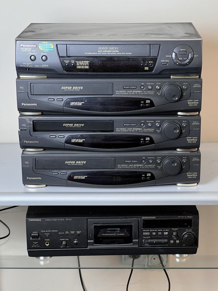 Аудио и Видеомагнитофоны Panasonic NV-HD 650 EE Technics RS
