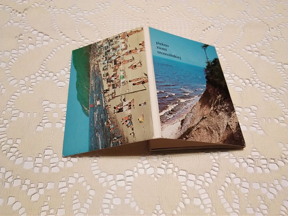 Widokówki harmonijkowe 1981 rok, ziemia Szczecińska.