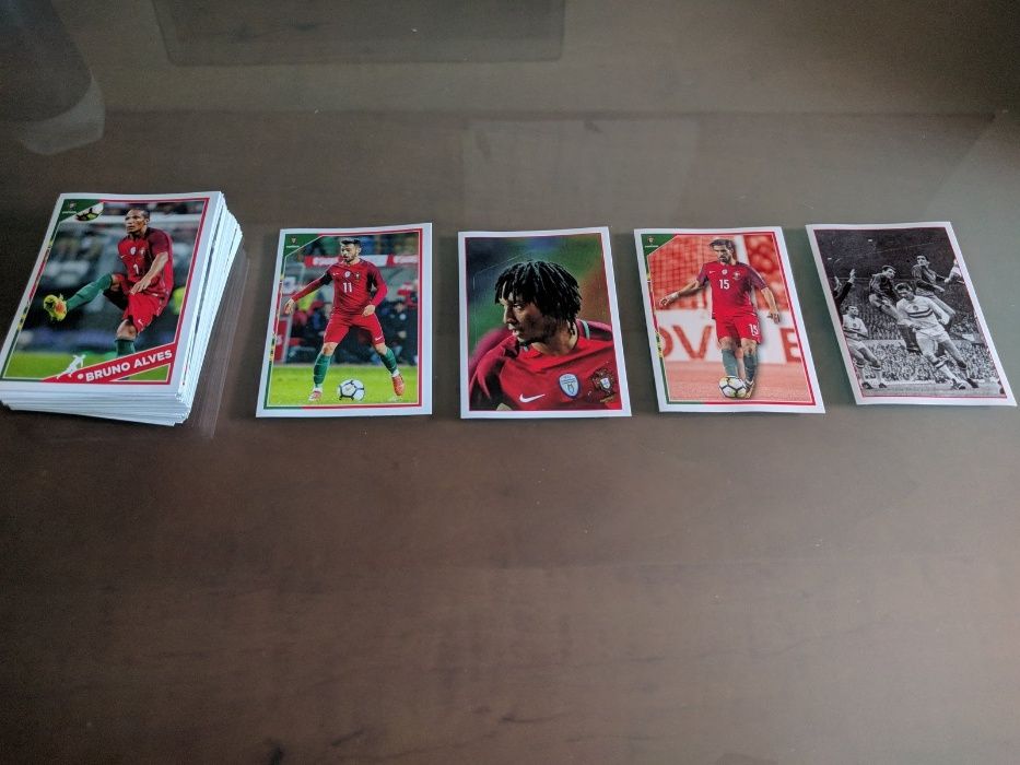 Cromos Coleção "Fome de Vencer" da Seleção Nacional Edição 2016