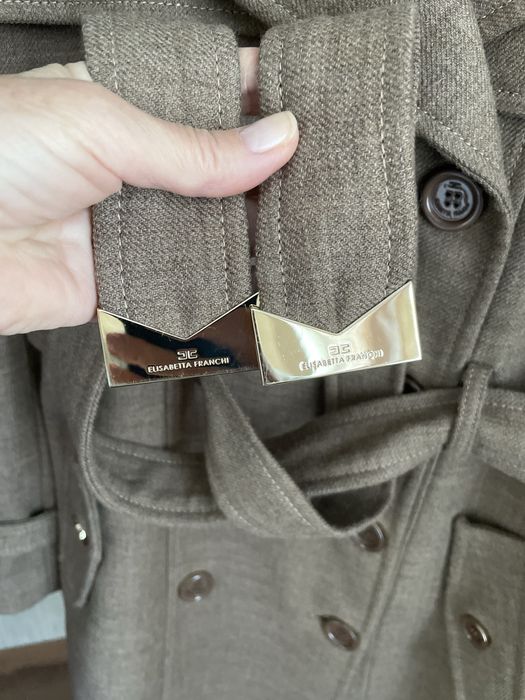 Пальто женское Elisabetta Franchi Италия