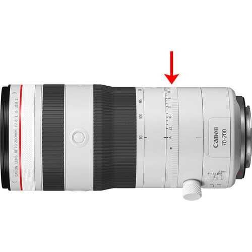 Obiektyw Canon RF 70-200 mm f/2.8 L IS USM Z biały