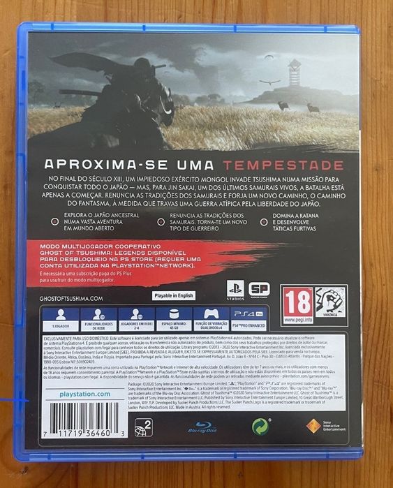 Ghost of Tsushima PS4