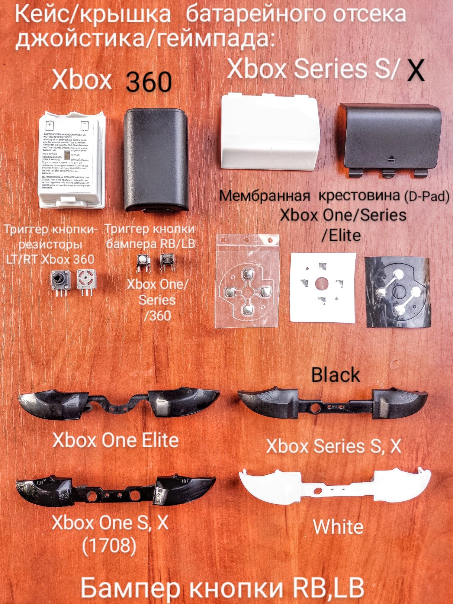 Новые Резинки кнопок геймпада Dualsense,Dualshock(PS 2-5)Xbox 360/One
