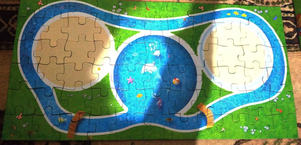 3D Пазлы Барни Зоопарк и Барни Аквапарк