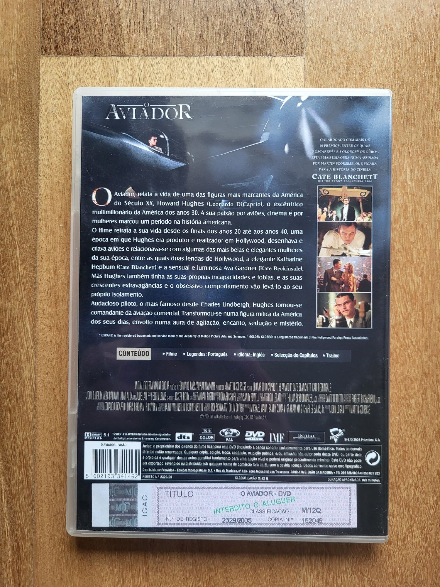 DVD | "O Aviador" ou "The Aviator"