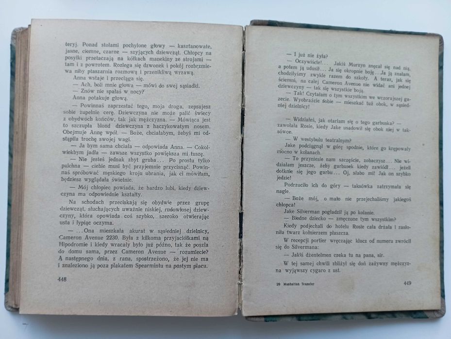 Manhattan transfer John Dos Passos 1947