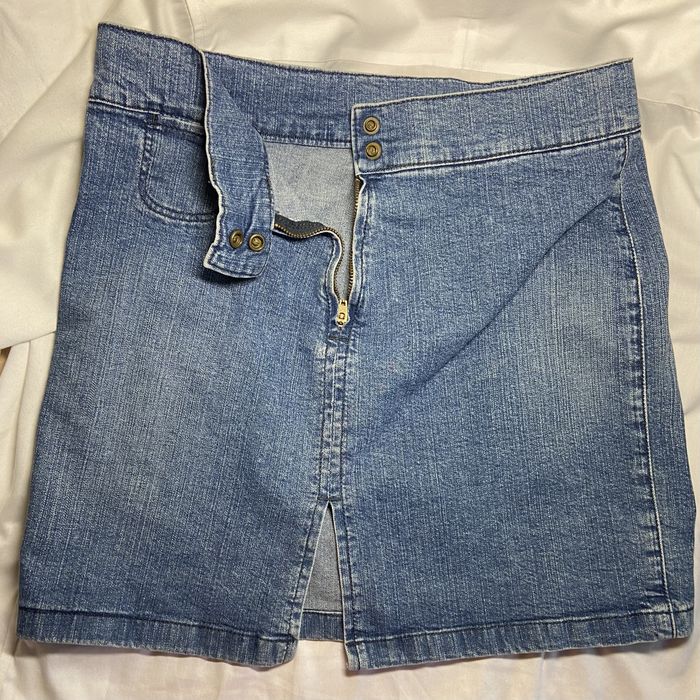 Джинсова стрейчова спідниця Lee