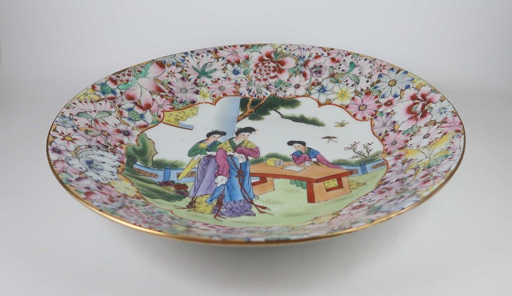 Grande prato porcelana da China 36 cm