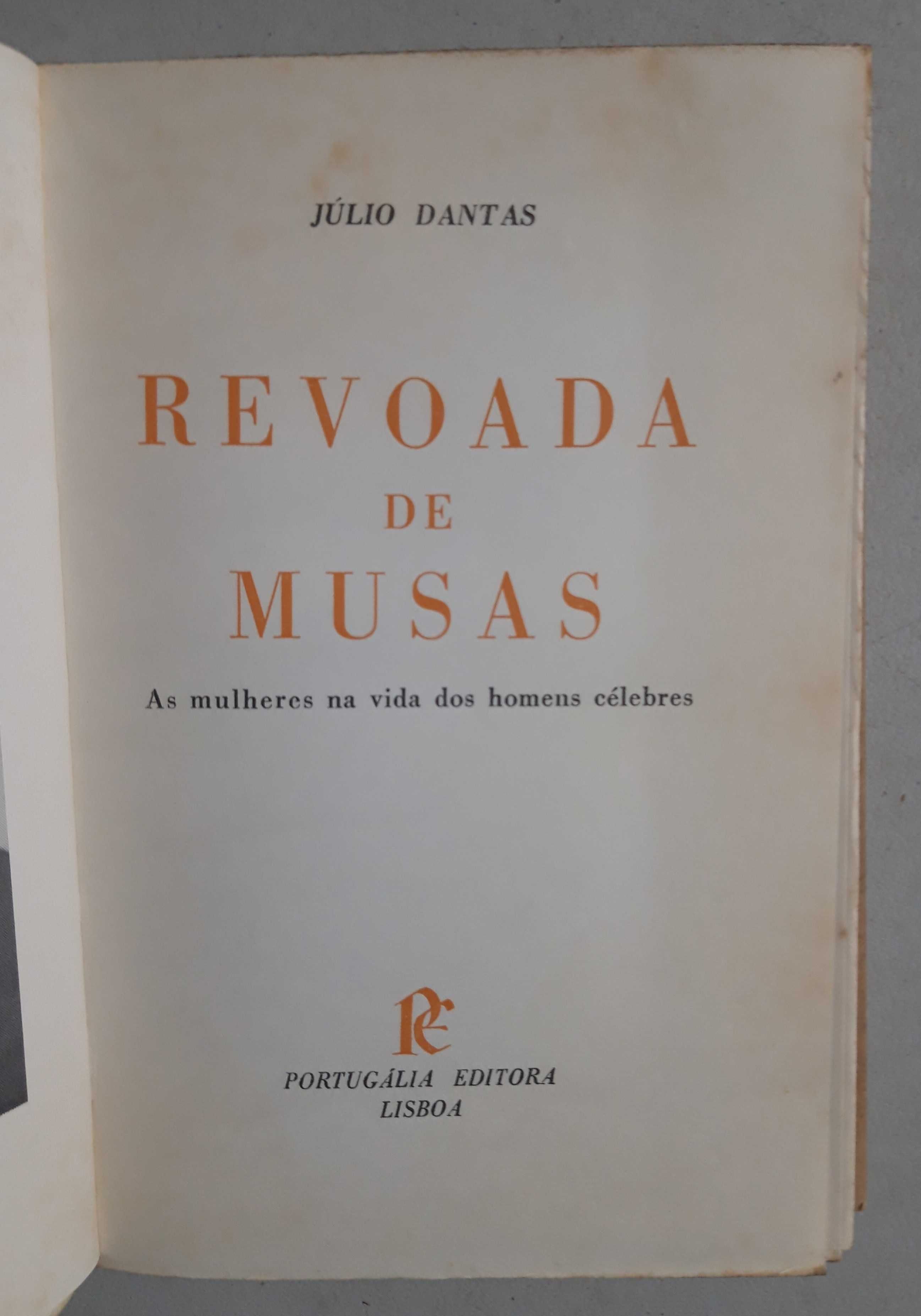 Livro - Júlio Dantas - Revoada de Musas