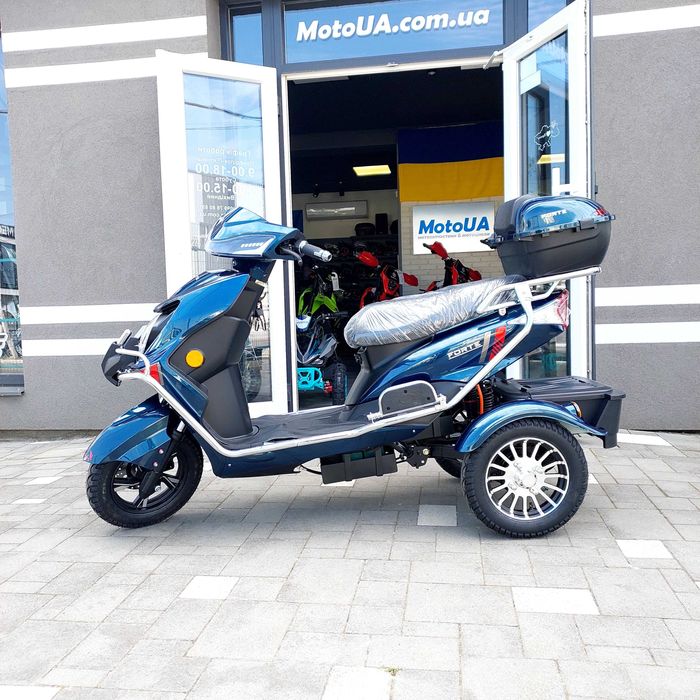 Електроскутер Forte Hawk Maxi 2000W 60V/20Ah, 10/10, грантія, доставка