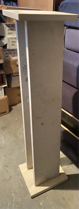 Coluna de mármore para planta