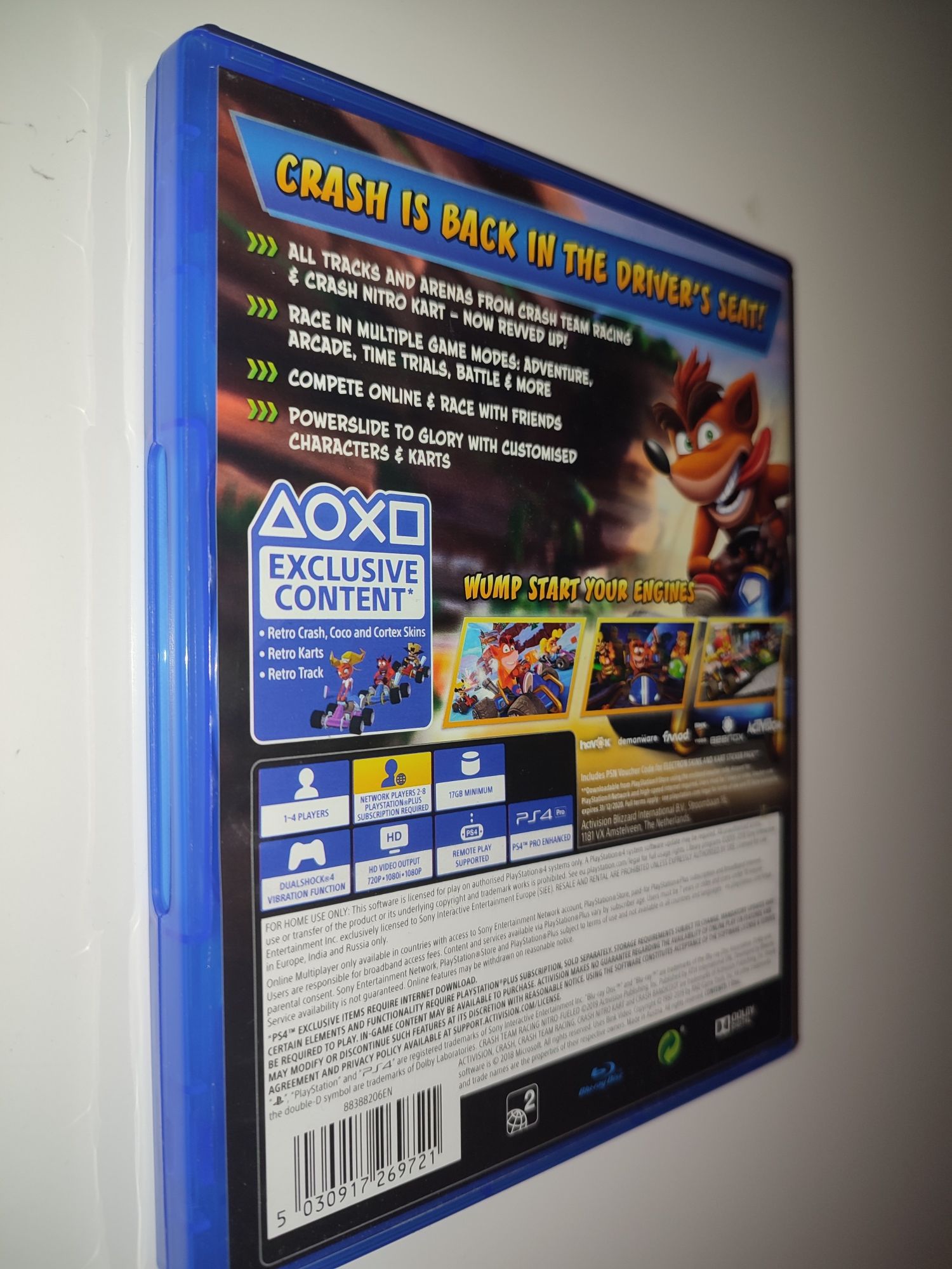 Gra Ps4 CTR Crash team Racing Nitro Fueled gry PlayStation 4 Lego