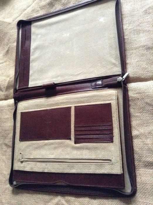 Подарочная кожаная папка органайзер  Cacharel (Кашарель)