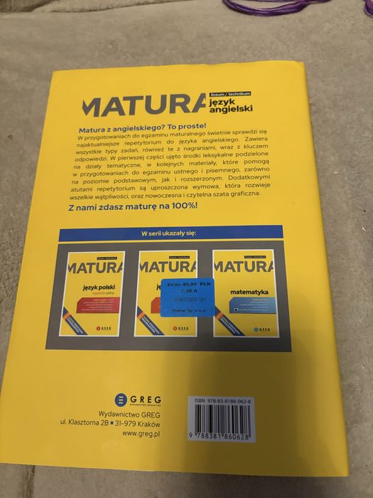 Matura j. Angielski
