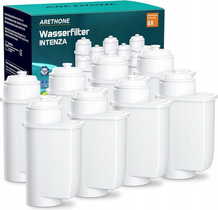 8szt Filtr wody do ekspresów Siemens serii EQ, EQ3/EQ6/EQ9, EQ500, S7