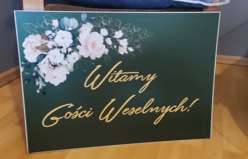 Tablica powitalna