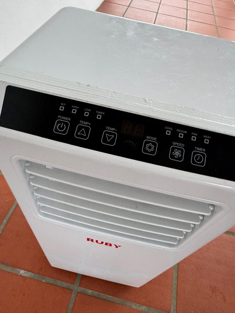 Ar condicionado Ruby quente e frio