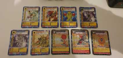 23 cartas Digimon 1999 (1a edição)