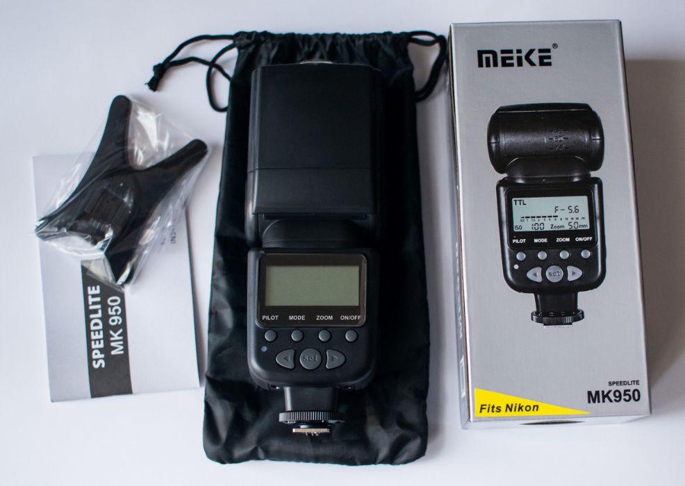 Спалах Meike MK-950 з TTL для Canon/Nikon MK950 Нові! Наявність