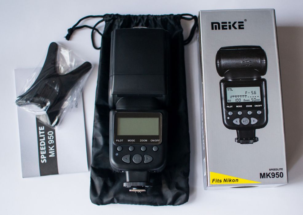 Спалах Meike MK-950 з TTL для Nikon MK950