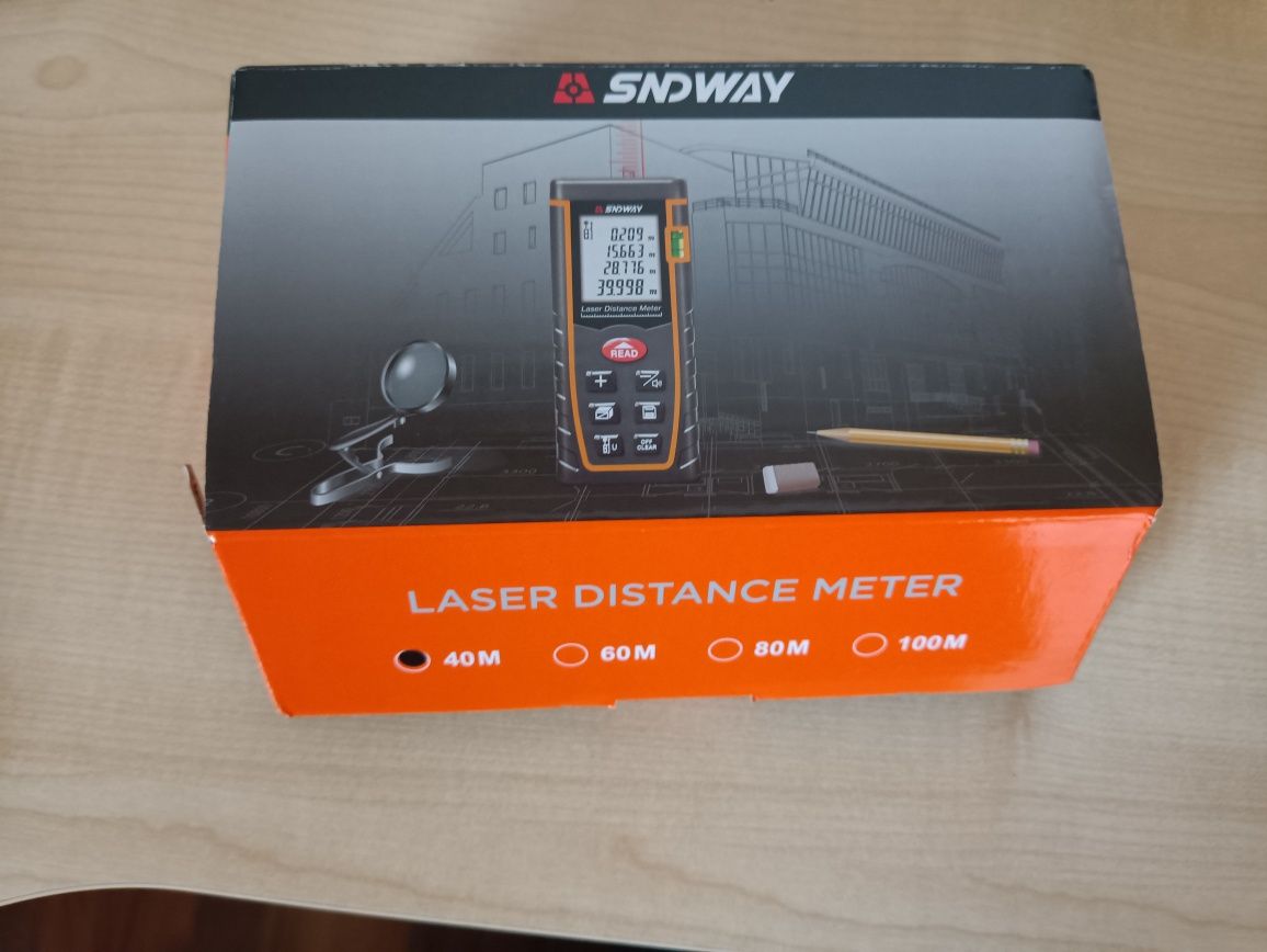 Dalmierz laserowy SNDWAY SW-T40