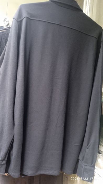 Рубашка-батник, чёрная "Hugo Boss"