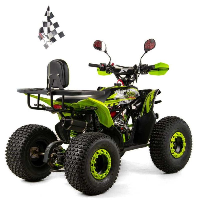 QUAD 125cc XTR RAPTOR PRO Sportowy quad koła 8 cali Ledy RATY DOSTAWA