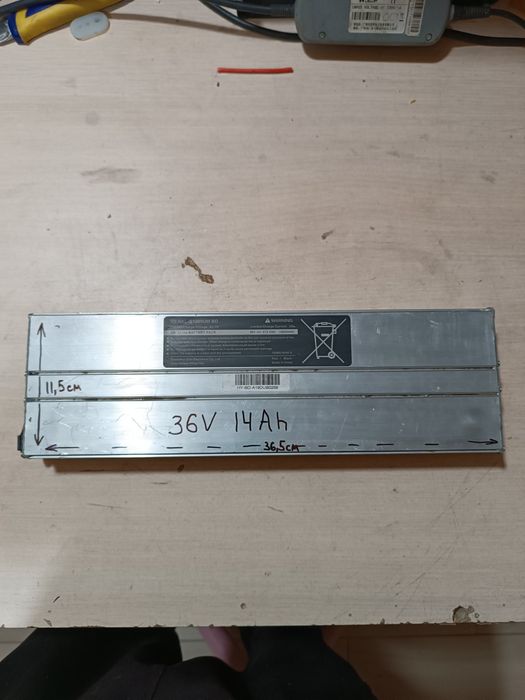 Батарея акумулятор 36V14Ah