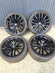 Bmw 22" X5 G05 X6 G06 LCI M-Pakiet Black Lato wz742 Continental 23r,