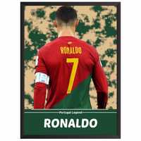 Plakat obraz w ramce Ronaldo
