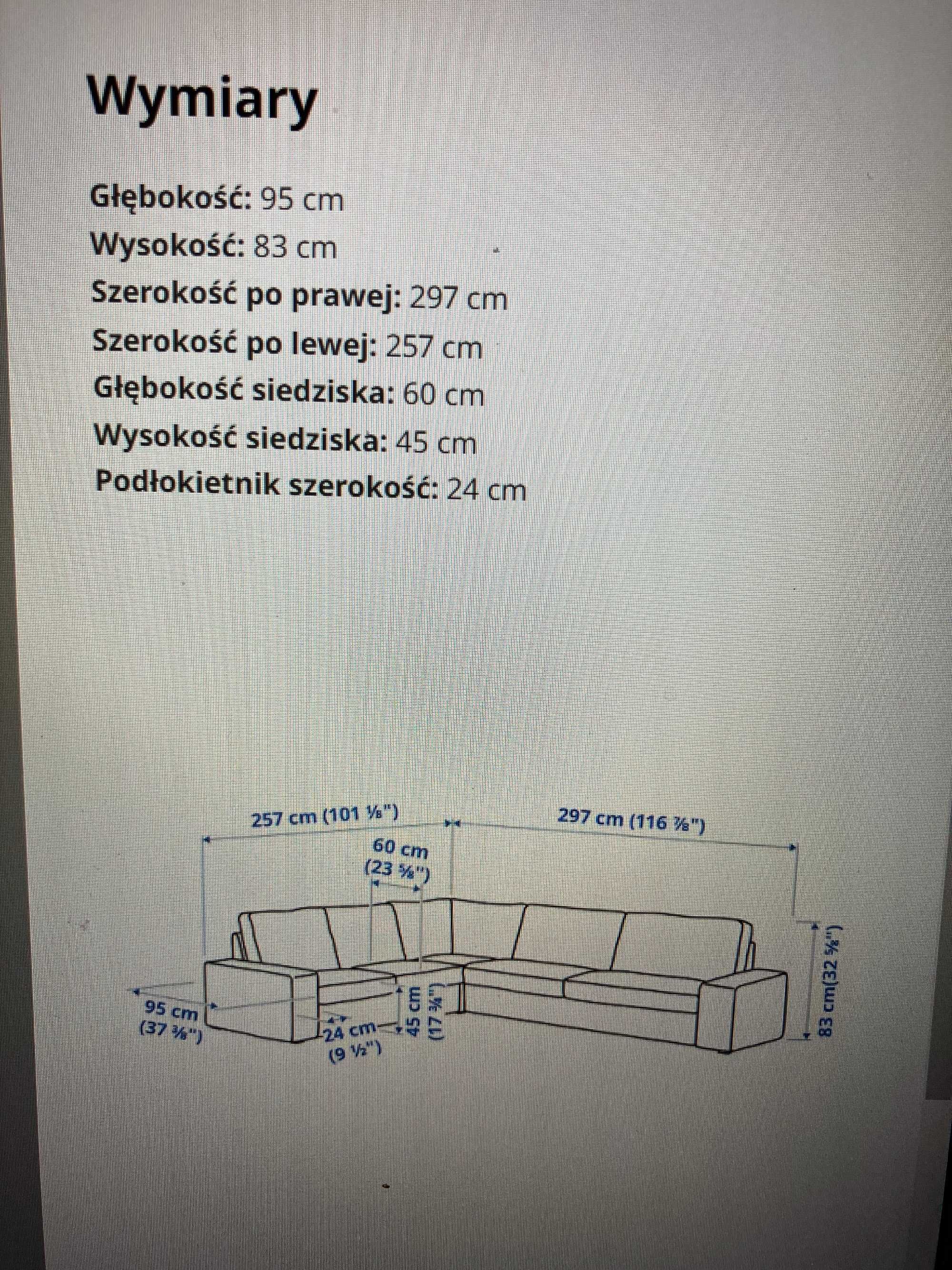 narożnik IKEA KIVIK