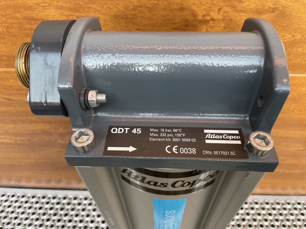 Atlas Copco QDT45 Filtr oparów oleju Kompresor Sprężarka Profesjonalny